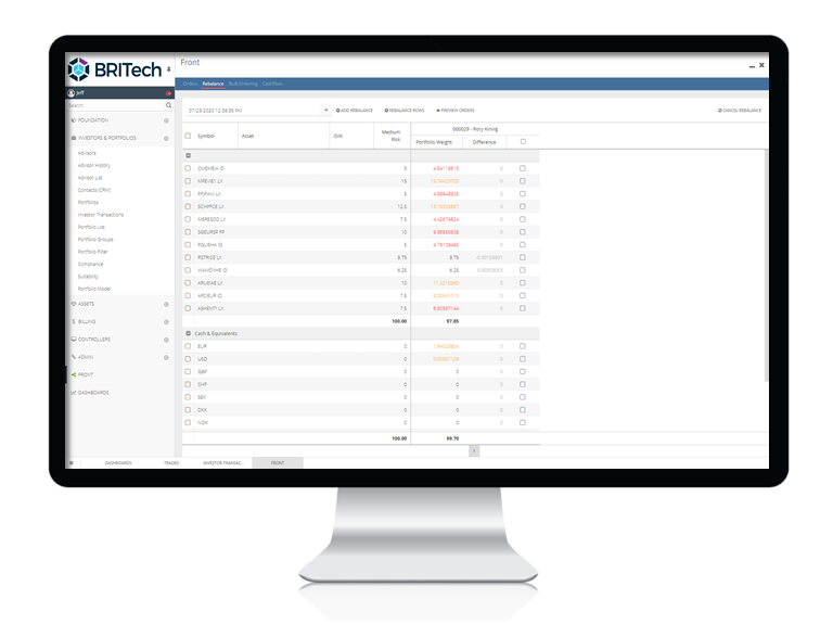 BRITech Trade Order Management